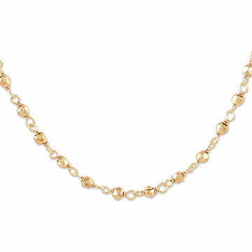 Link Necklace in 22k Gold Plated Sterling Silver - Simply Sweet