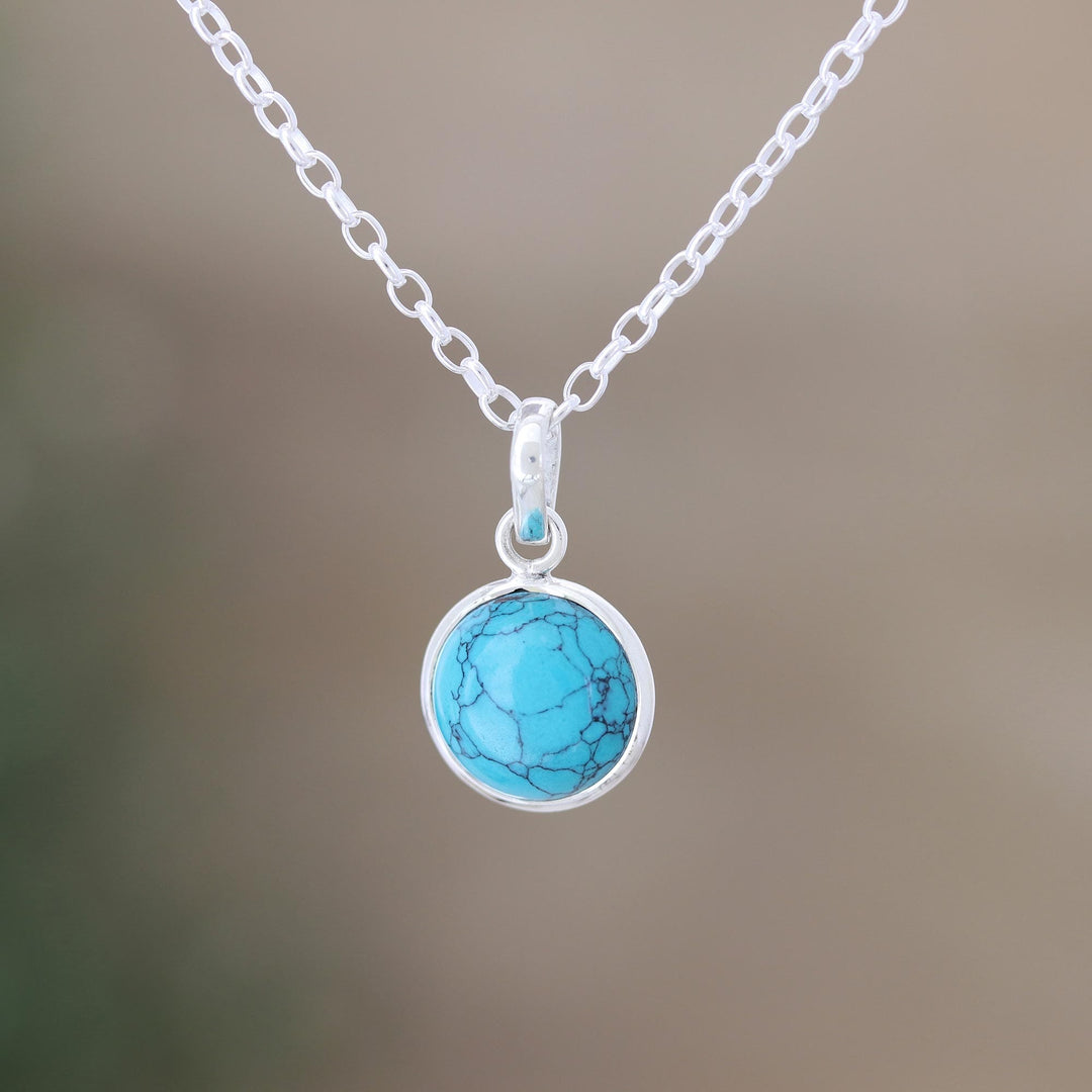 Handmade Sterling Silver Pendant Necklace - Sister in the Sky