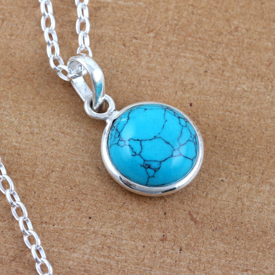 Handmade Sterling Silver Pendant Necklace - Sister in the Sky