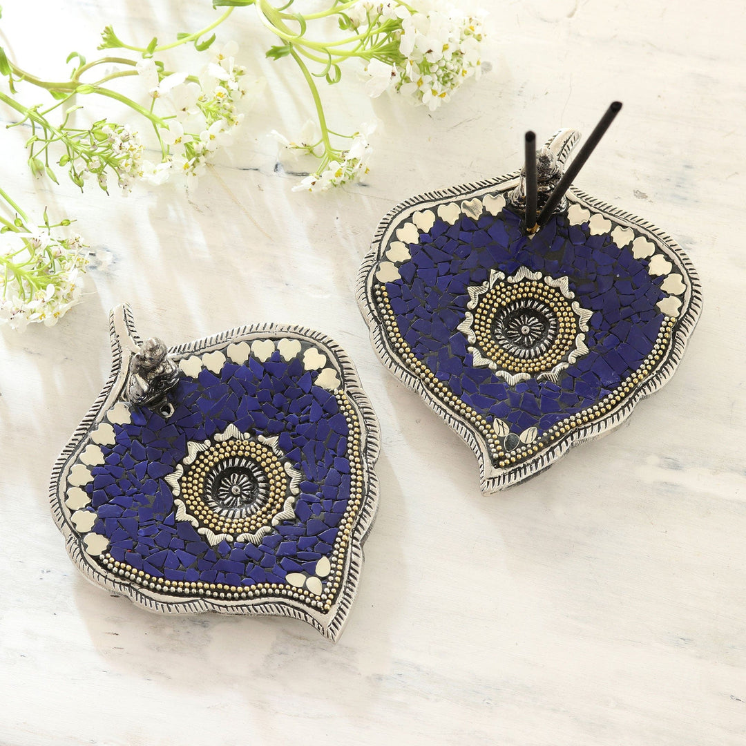 Blue Betel Buddha
