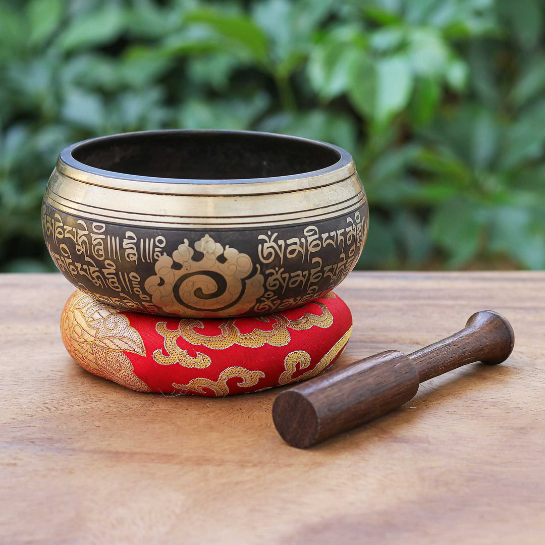 Buddhist-Style Singing Bowl Set (3 Pieces) - Tara's Voice