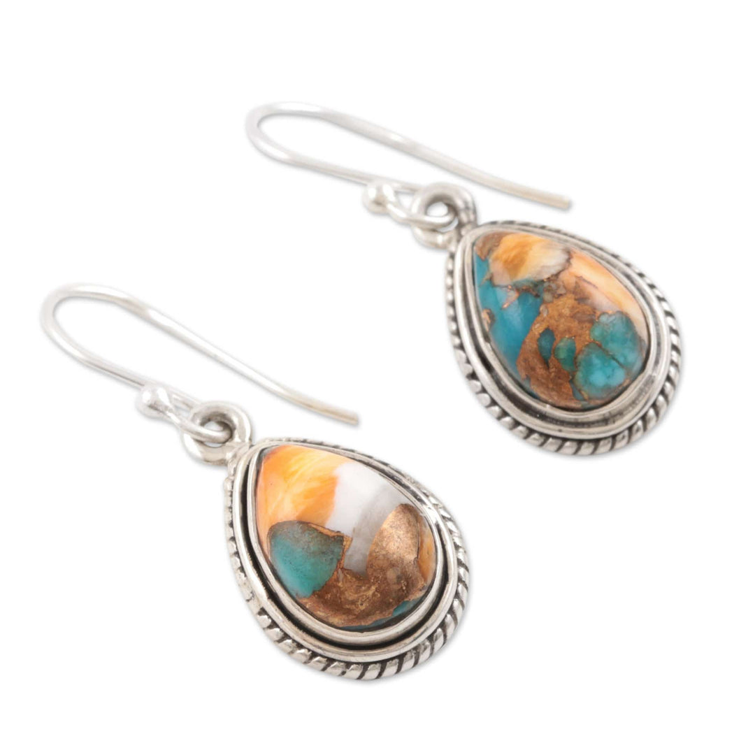 Artisan Crafted Sterling Silver Earrings - Glorious Harmony