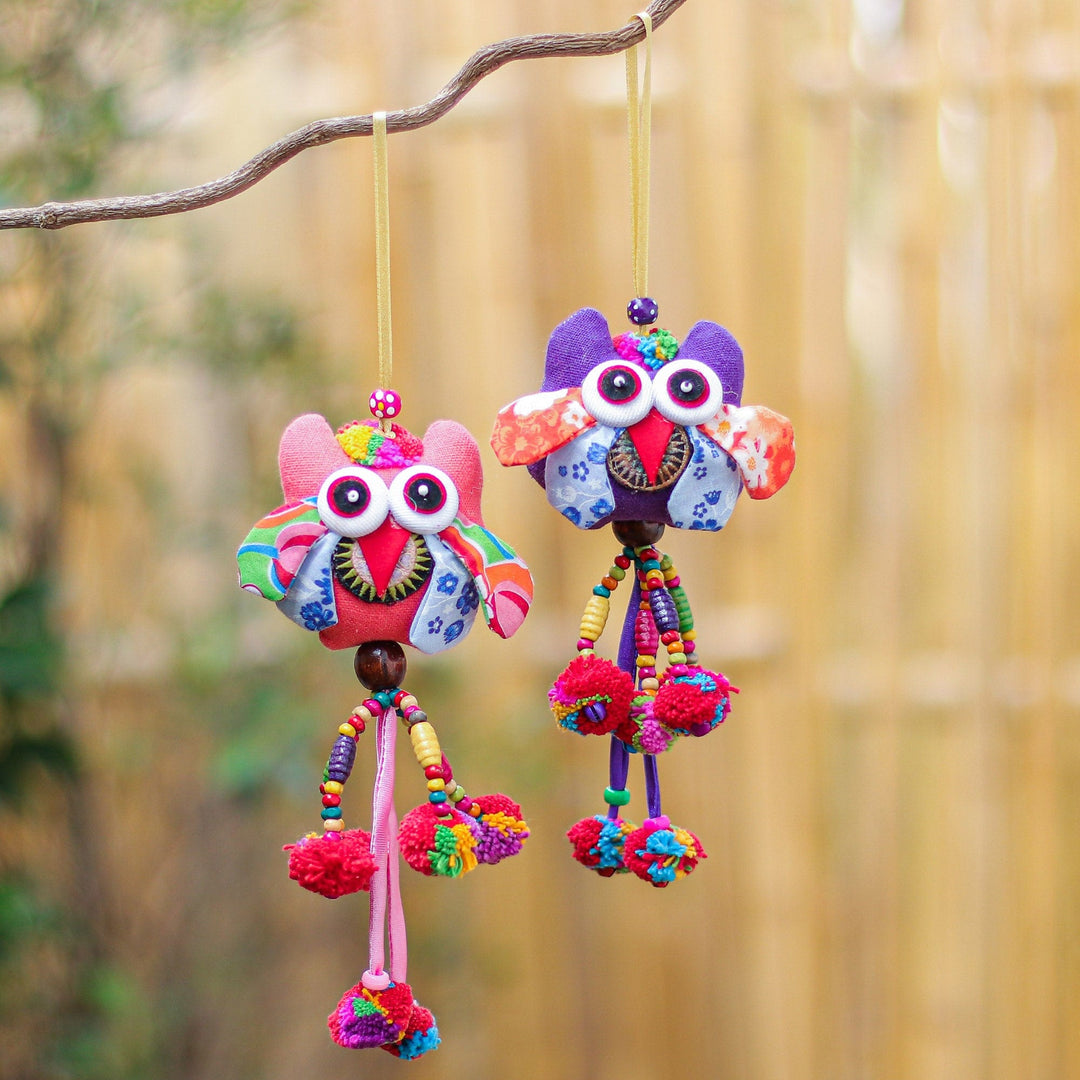 Mini Owl in PurplePink