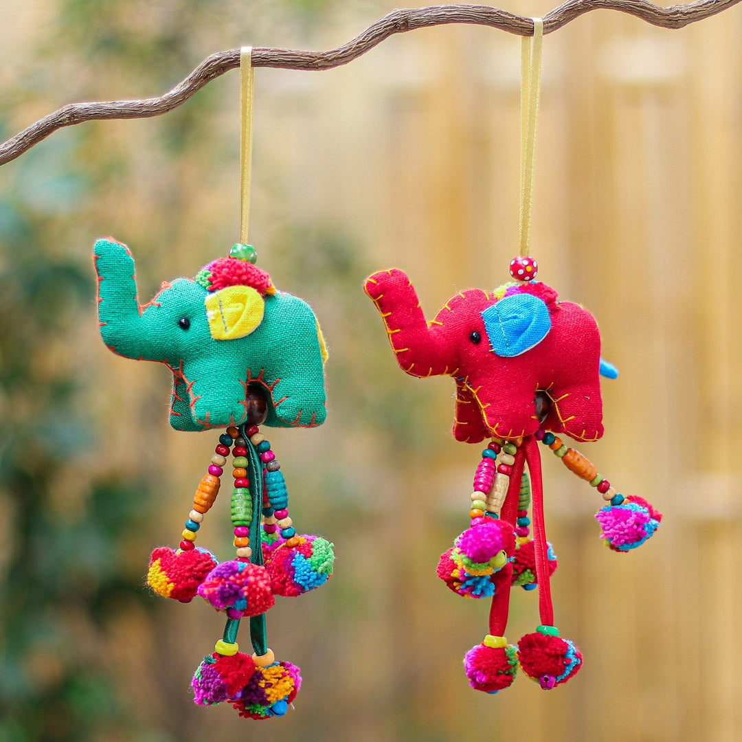 Festive Pachyderms