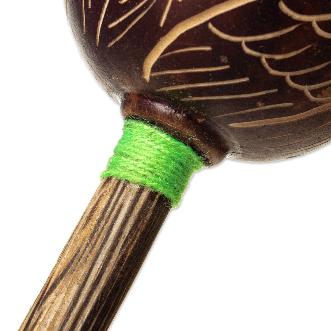 Amazonian Gourd Maracas (Pair) - Macaw Party