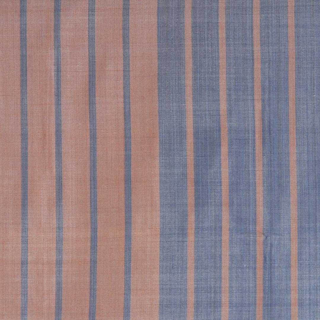 Navy Silk Shawl with Fringes Handloomed in - Navy Magic