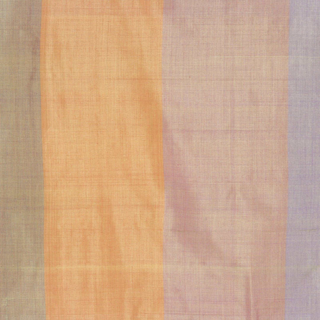 Handloomed Colorful Silk Shawl with Fringes - Warm Heaven