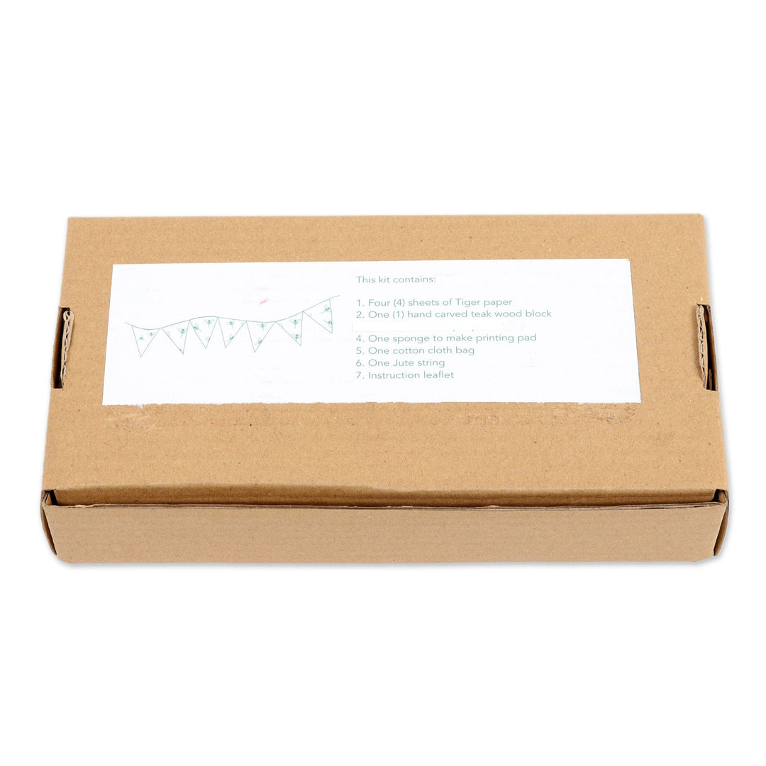 Eco-Friendly Pugmark Block Printing Kit Handmade in India, - Little Paws