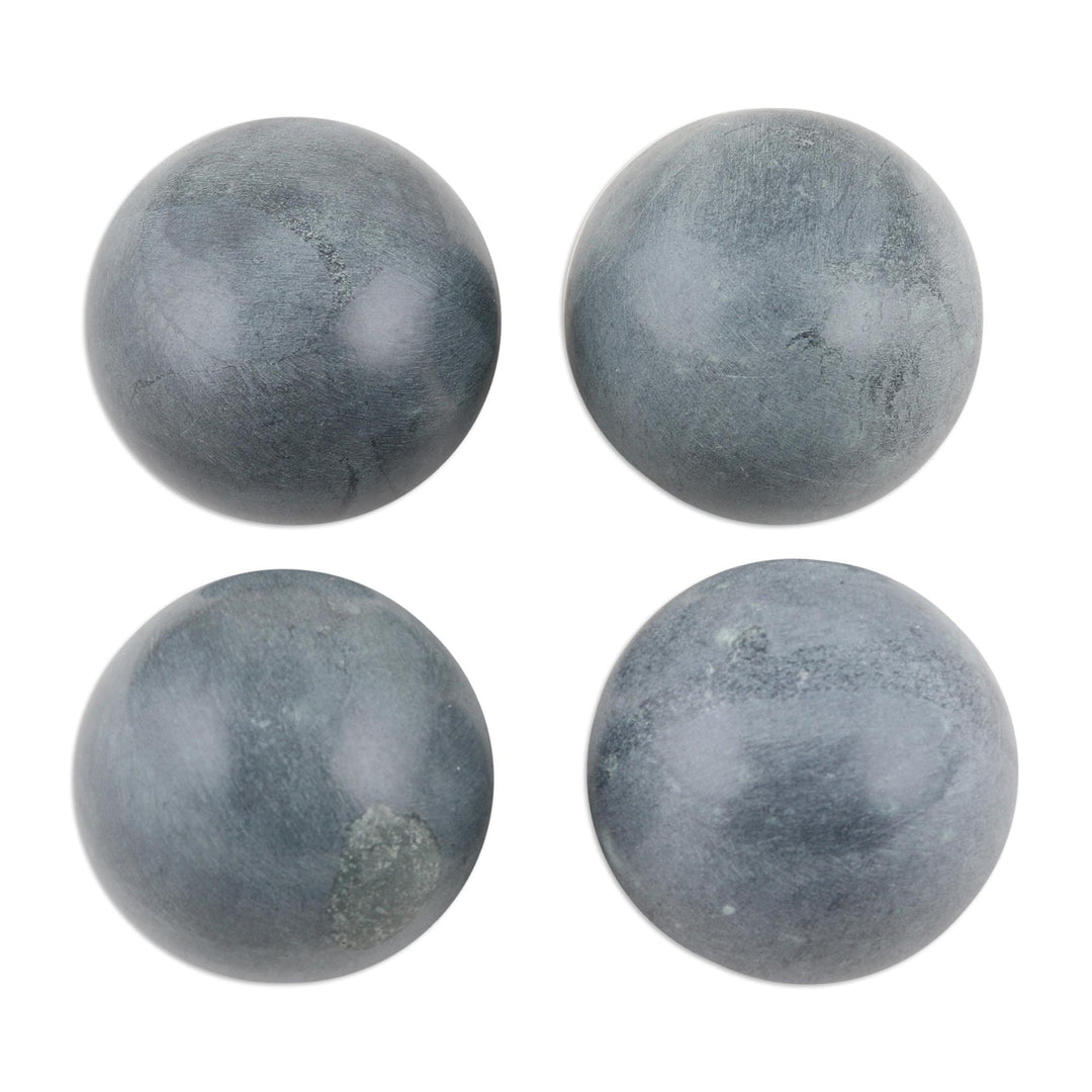 4 Soapstone Whiskey Stones Handcrafted in - Ultimate Chill