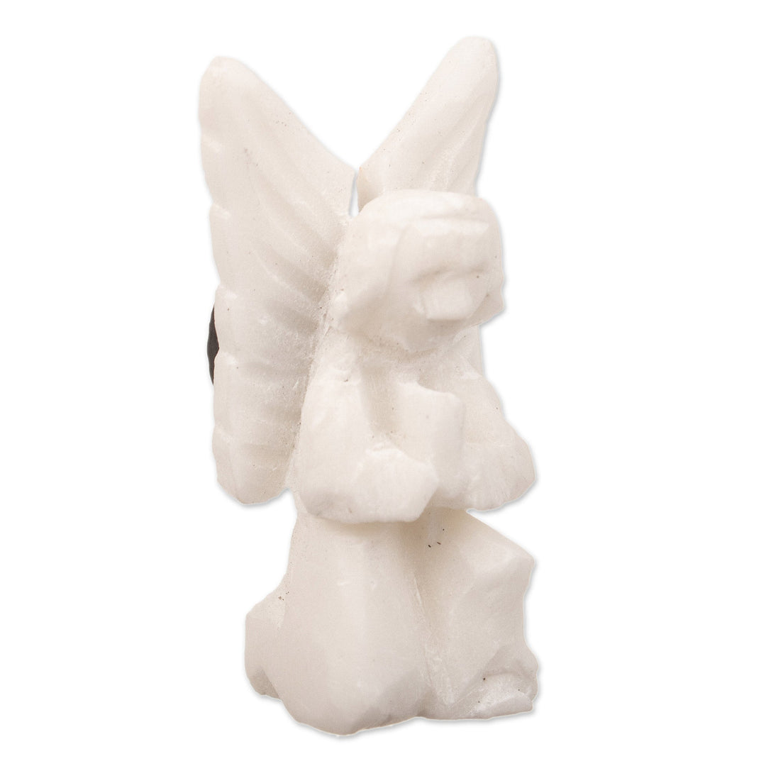 Alabaster Stone Magnet - Angel