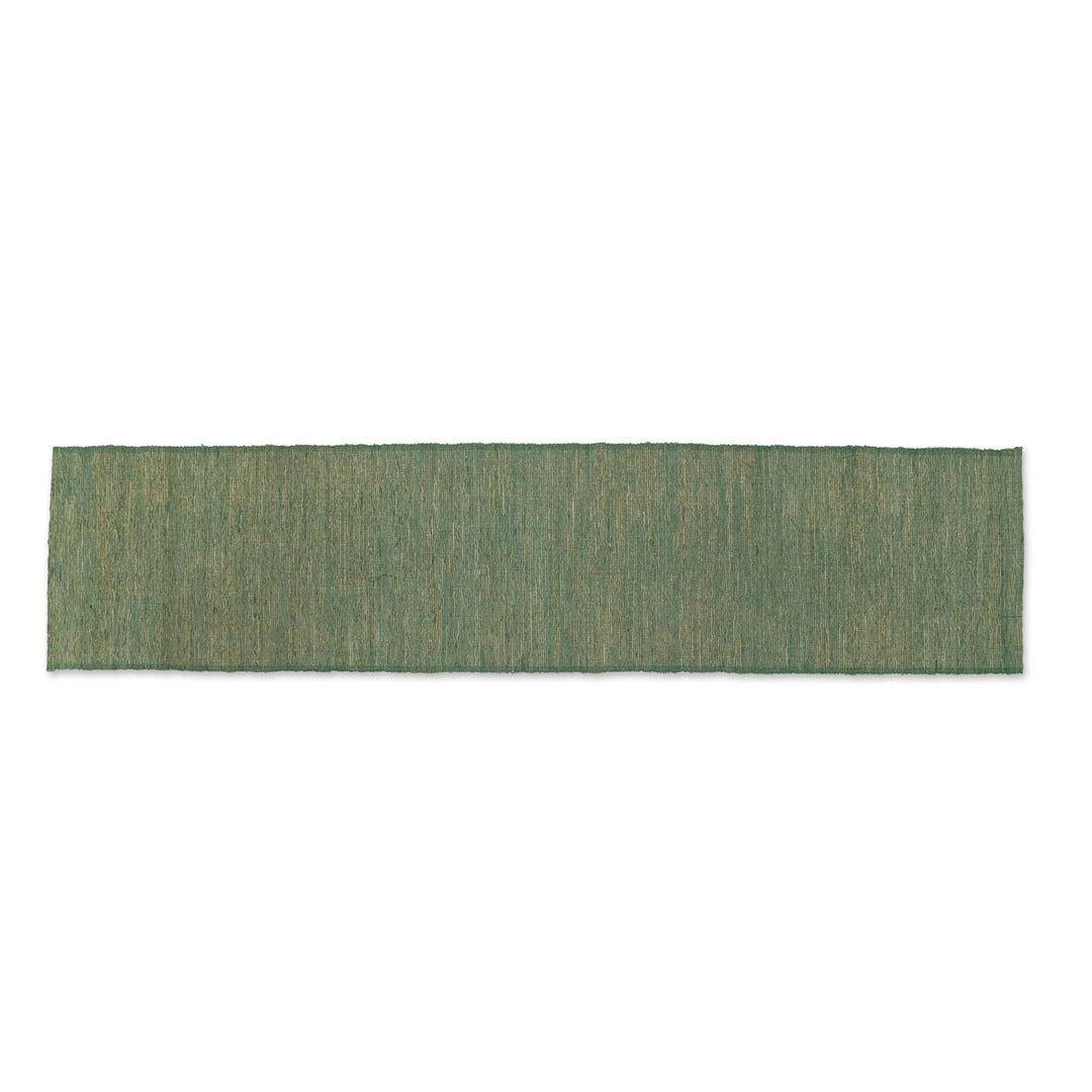 Table Runner Hand-Woven from Cotton and Natural Fibers - Summer Roots