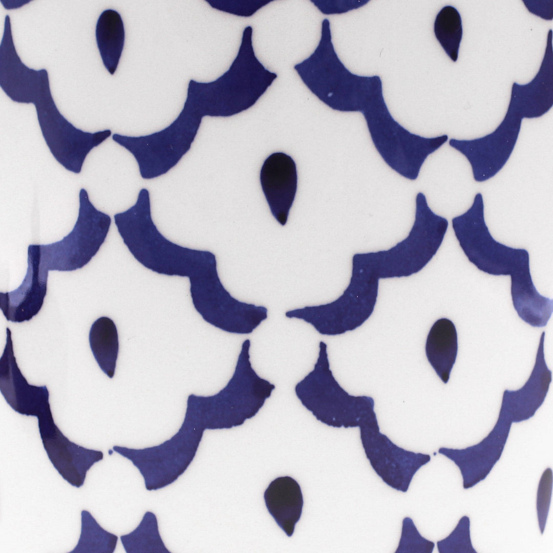 Blue Pineapple Ceramic Mug and Saucer Set with Lid - Proud Pineapple