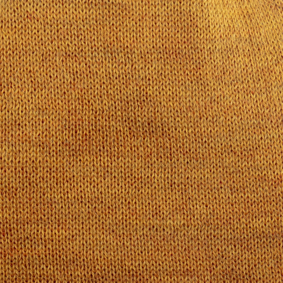 Knit Reversible Baby Alpaca Hat in Honey and Salamander Hues - Warm Trends