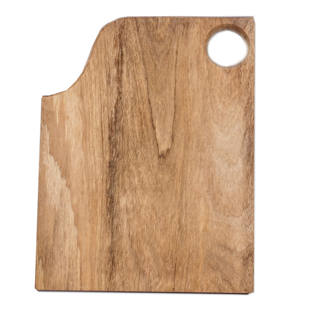 Wood Cutting or Serving Board Handcrafted in Guatemala - Love