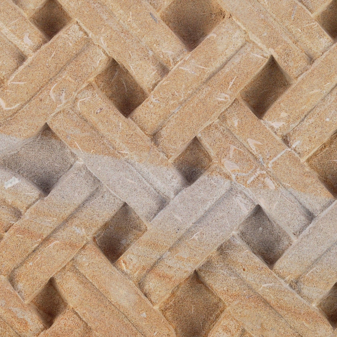 Hand-Carved Felsite Stone Armenian Knot Decorative Accent - Armenian Knot