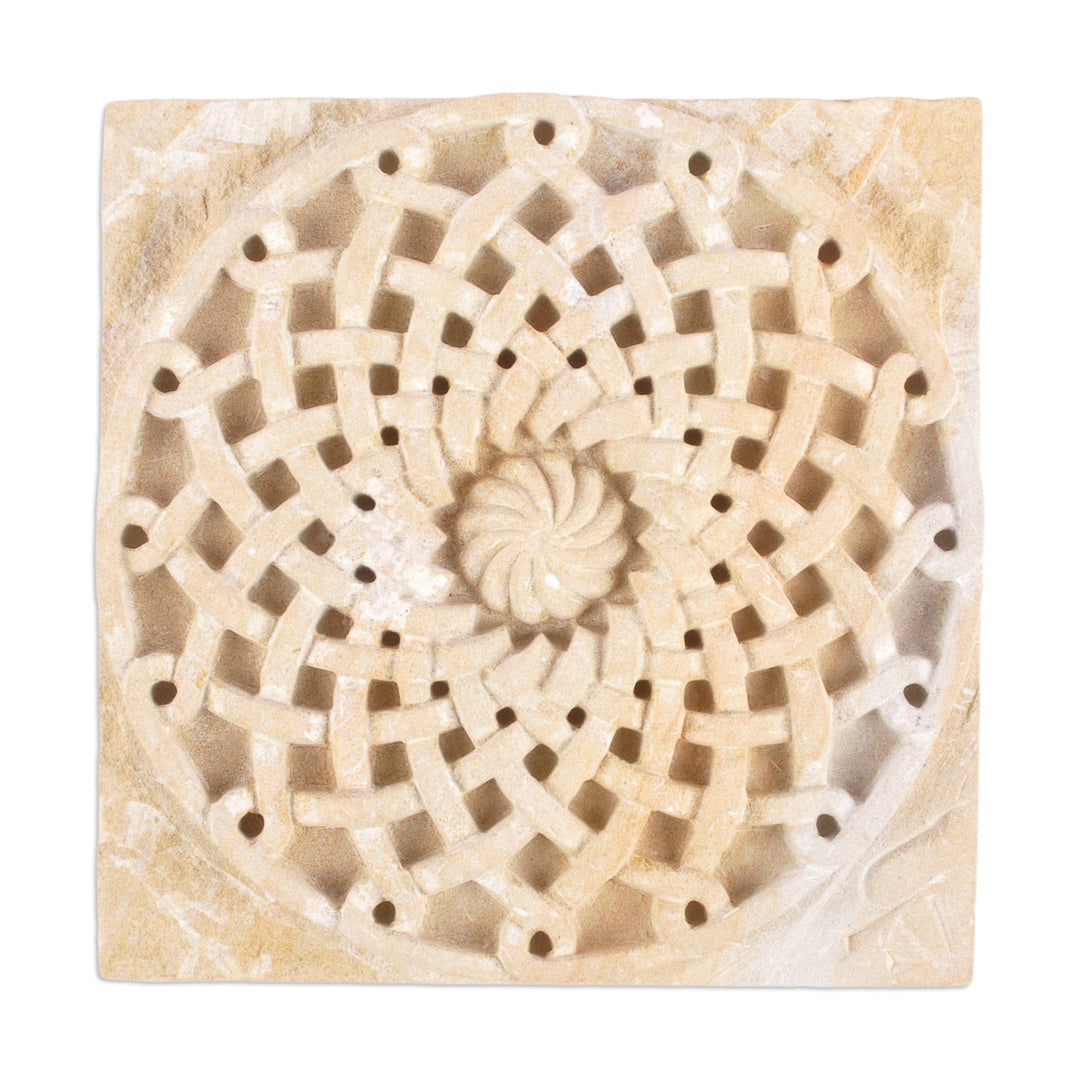 Felsite Stone Rose Decorative Accent for Wall or Table - Infinite Rose