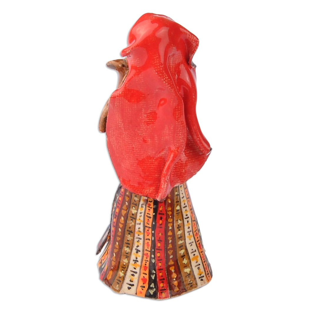 Hand-Painted Ceramic Figurine of Taron Lady - The Woman from Taron