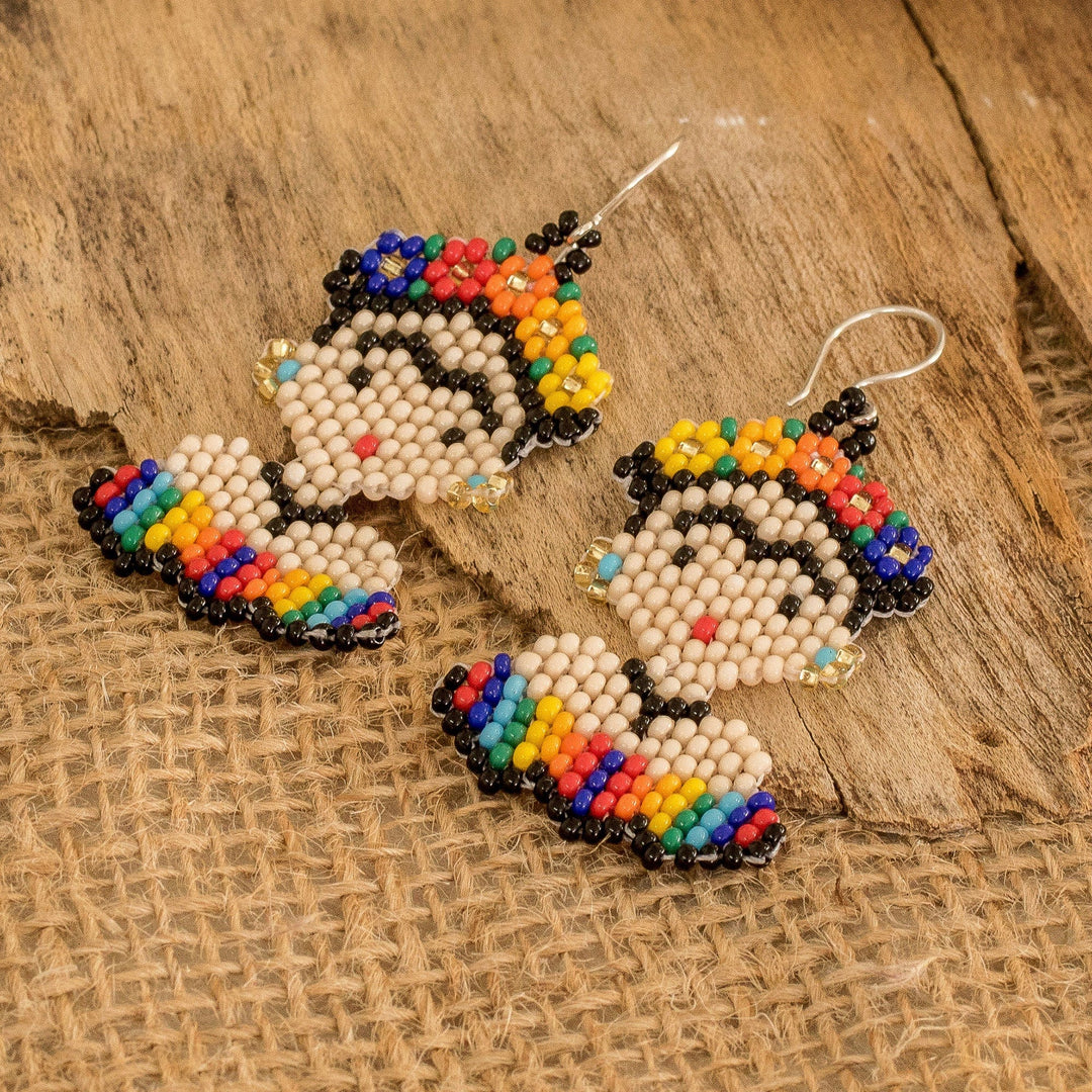 Frida kahlo beaded deals earrings