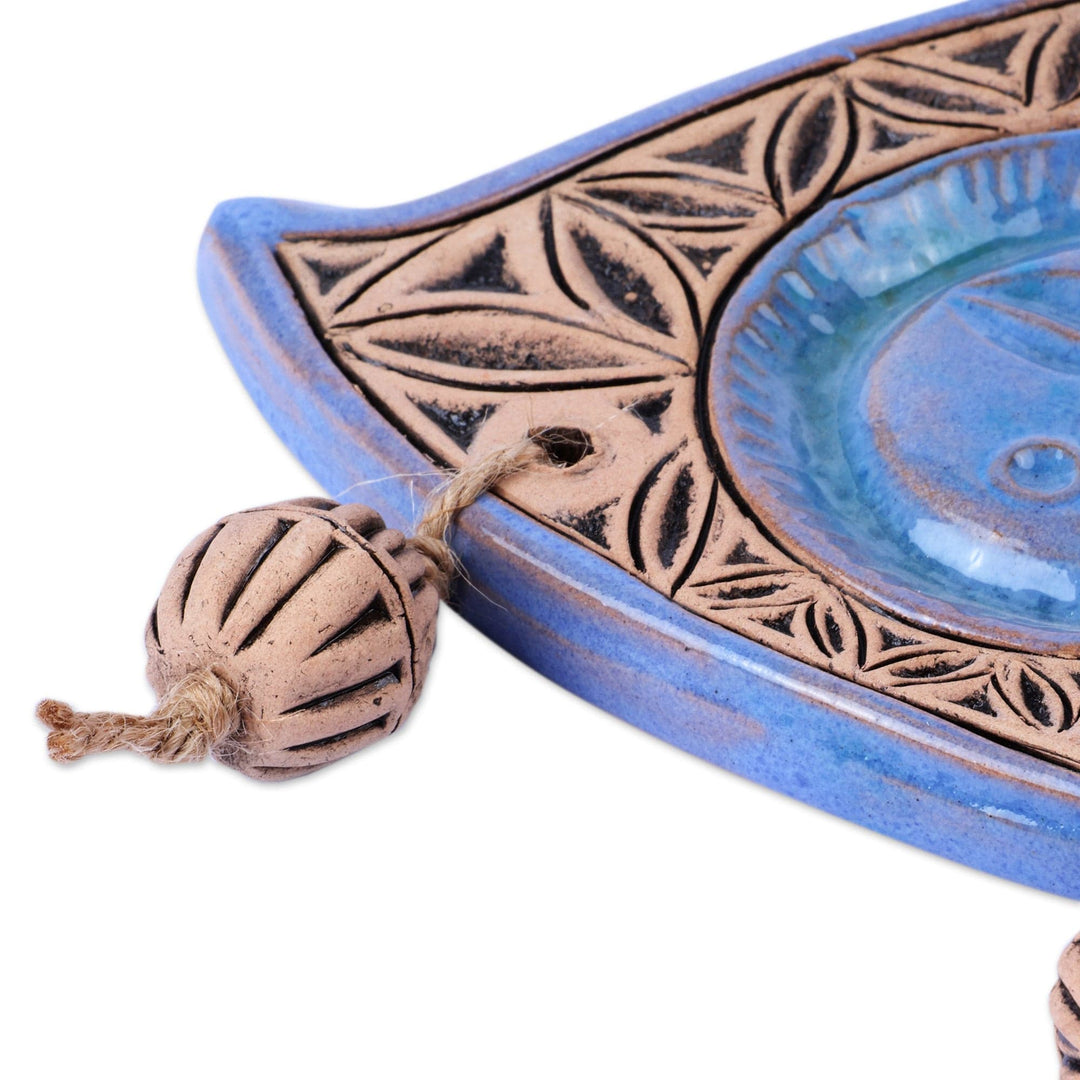 Handcrafted Traditional Blue Ceramic Armenian Daghdghan - Blue Daghdghan