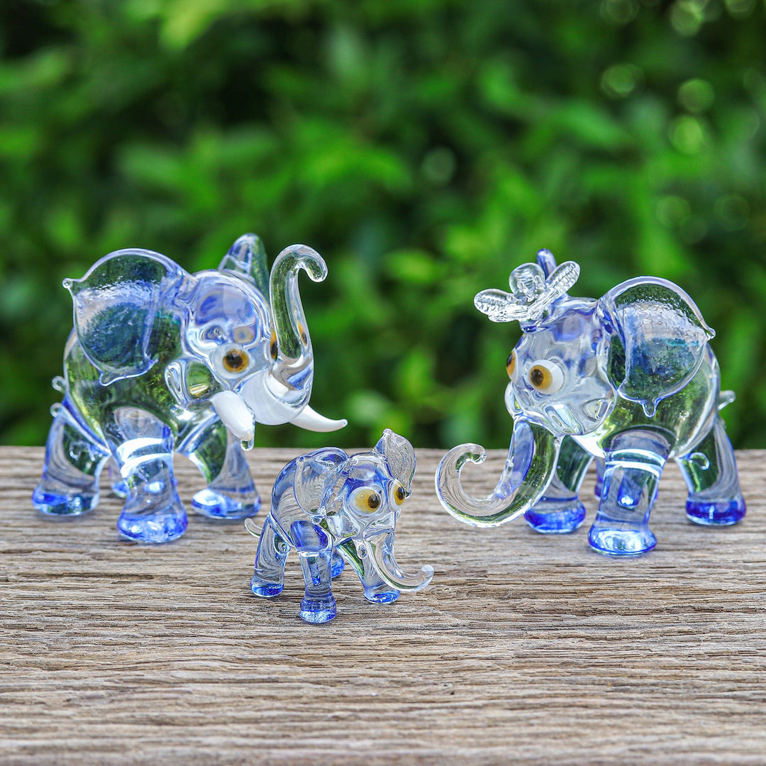 Giant Family in Blue