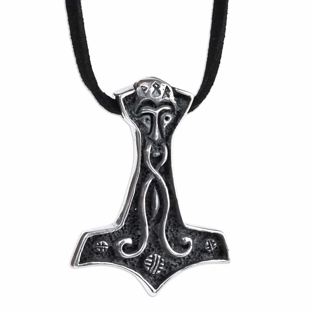 Men's Classic Anchor Sterling Silver Pendant Necklace - Anchor