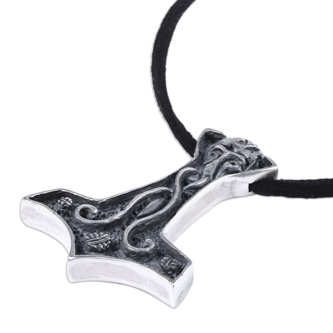 Men's Classic Anchor Sterling Silver Pendant Necklace - Anchor