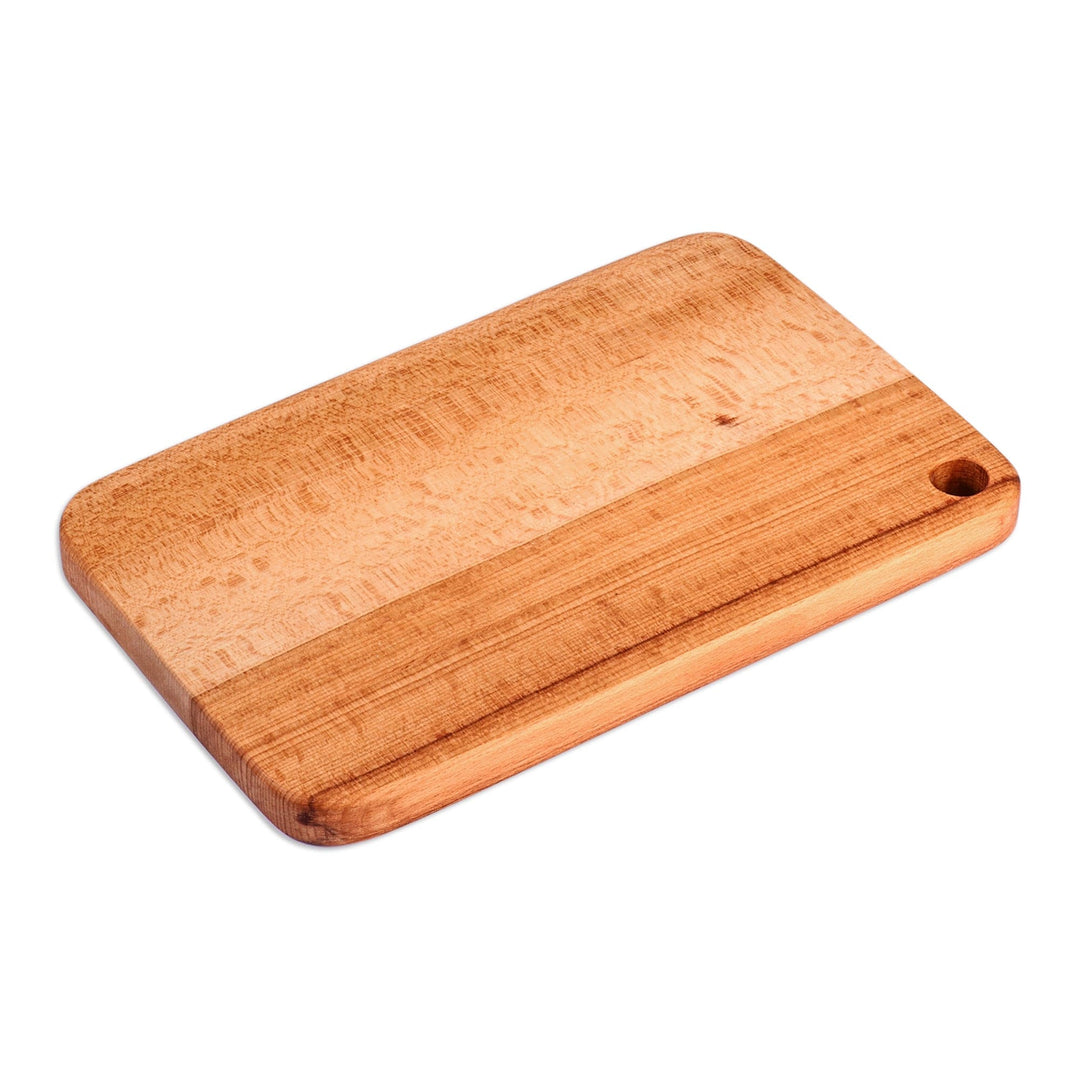 Hand-Carved Rectangular Beechwood Cutting Board from Armenia - Sylvan Cuts