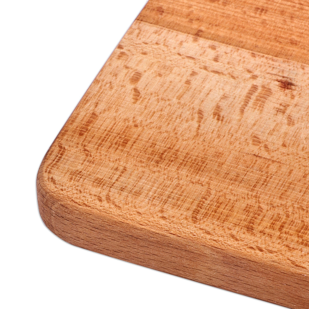 Hand-Carved Rectangular Beechwood Cutting Board from Armenia - Sylvan Cuts