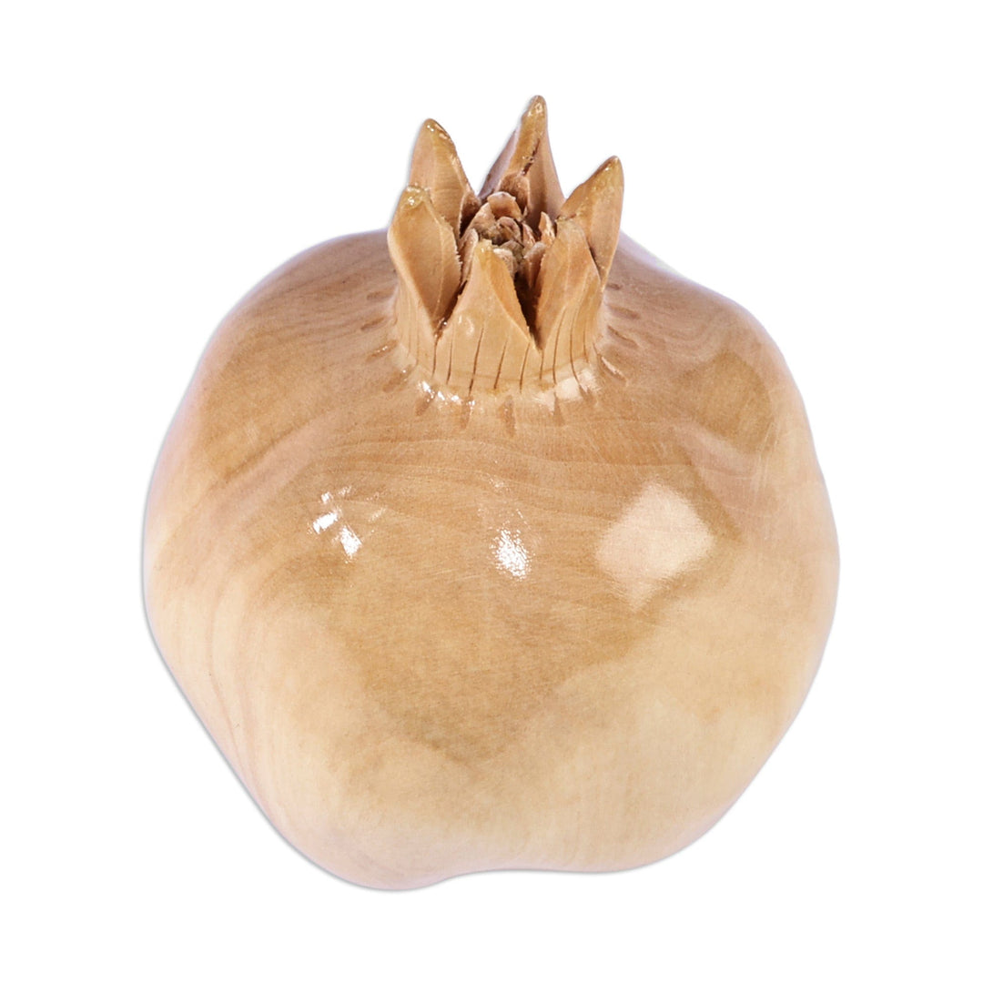 Hand-Painted Ivory Linden Tree Wood Figurine (Small) - Commitment Icon