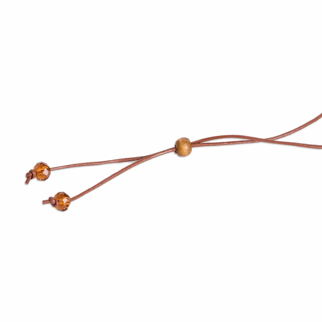 Nature-Themed Polished Multi-Gemstone Pendant Necklace - Love Your Magical Nature