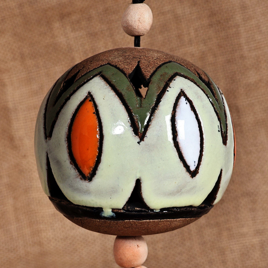 Traditional Hand-Painted Ceramic Daghdghan Wall Accent - Noble Daghdghan