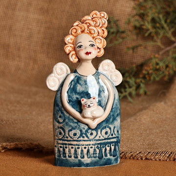 Angel with Cat