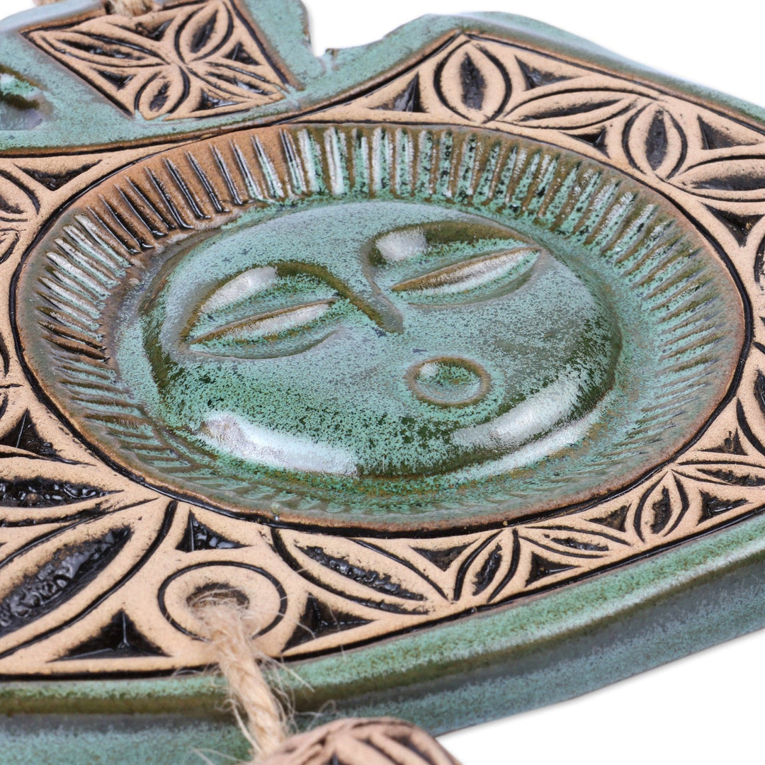 Handcrafted Traditional Green Ceramic Armenian Daghdghan - Green Daghdghan