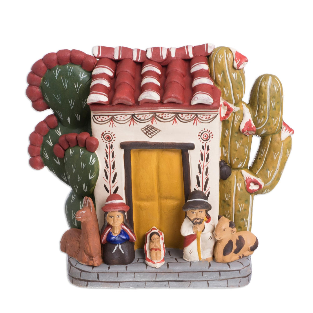 Ceramic nativity scene - Christmas at Home