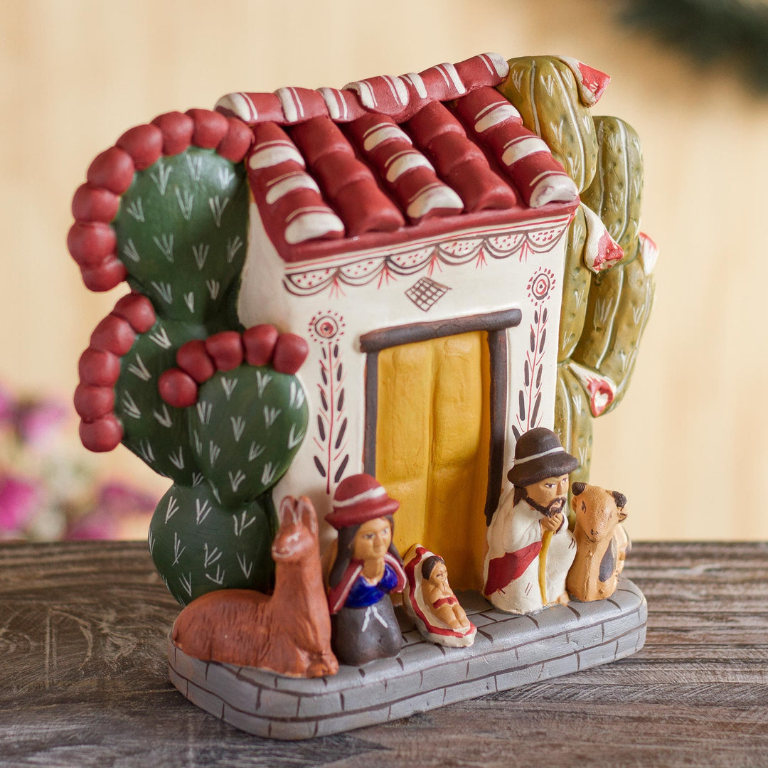 Ceramic nativity scene - Christmas at Home