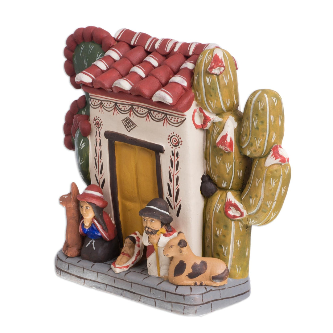 Ceramic nativity scene - Christmas at Home