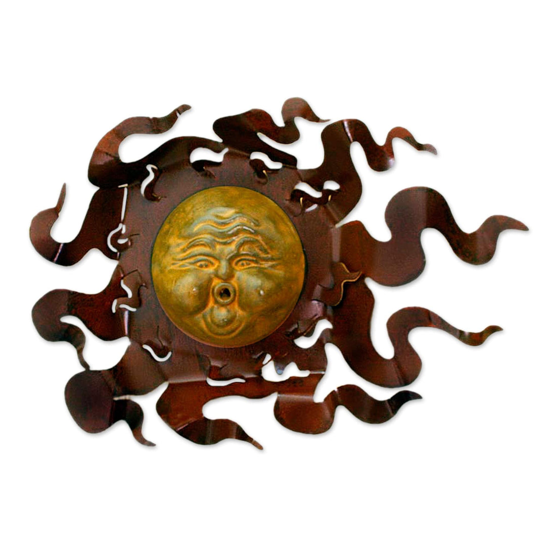 Solar Wind Steel Wall Art - Gust of Sun