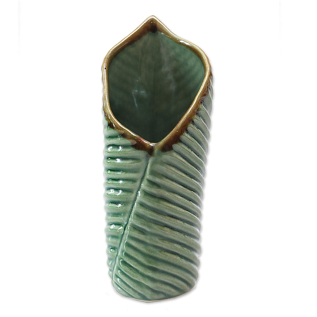 Banana Leaf Theme Vase