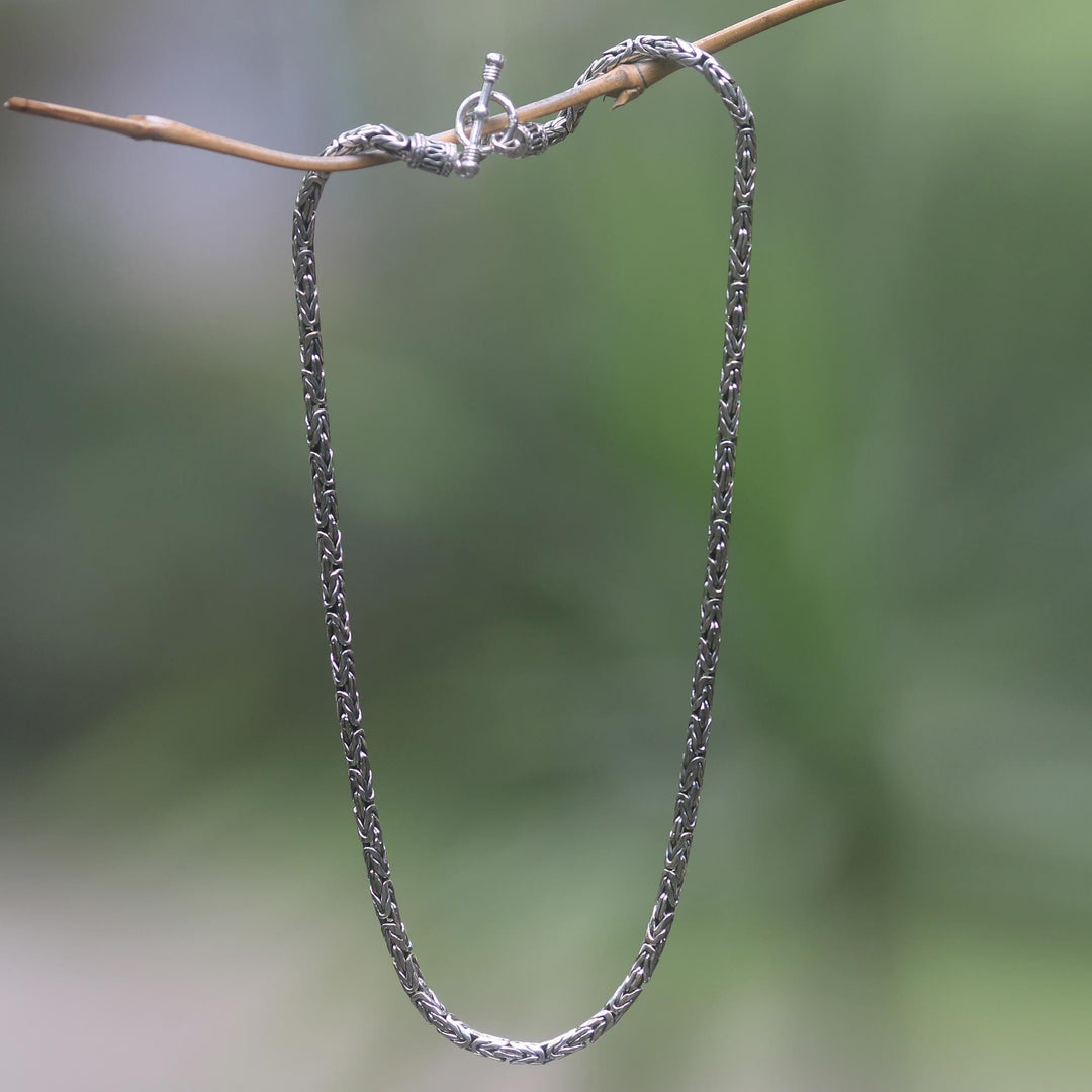Sterling Silver Chain Necklace - Grace