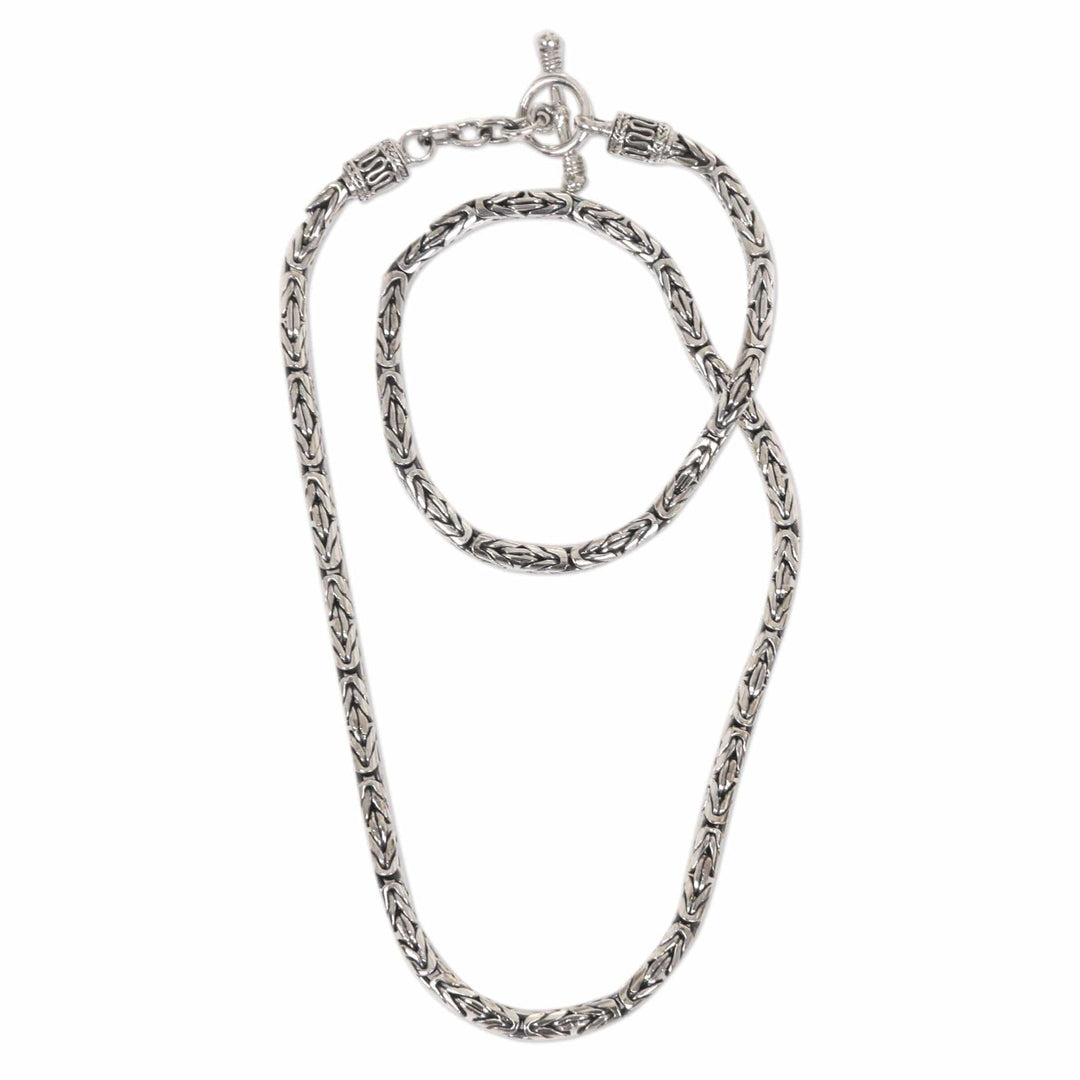 Sterling Silver Chain Necklace - Grace