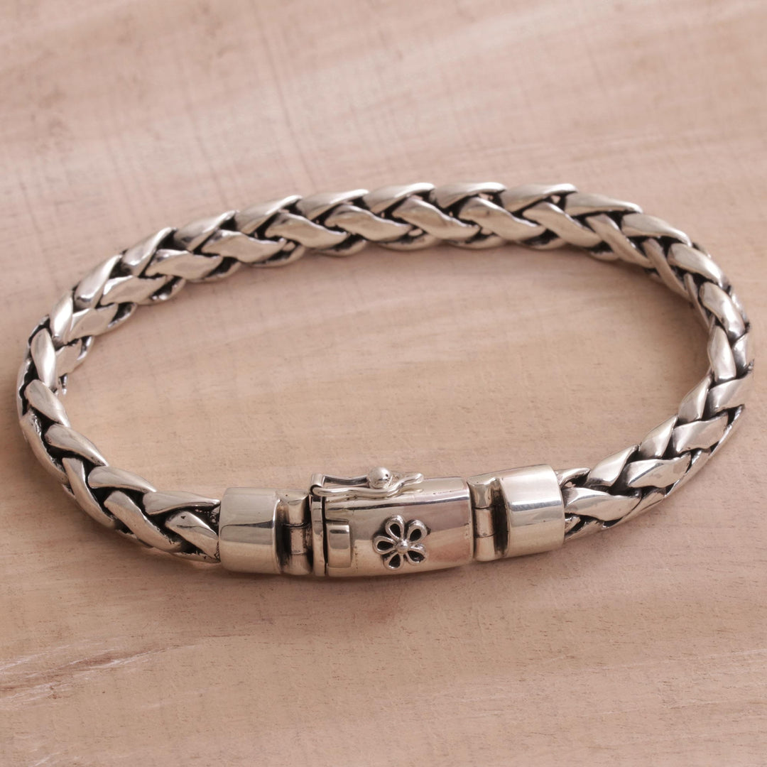 Sterling Silver Chain Bracelet - Infinite Shine