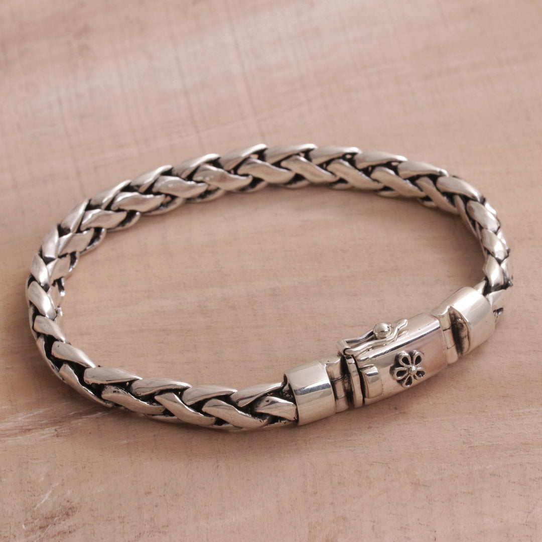 Sterling Silver Chain Bracelet - Infinite Shine