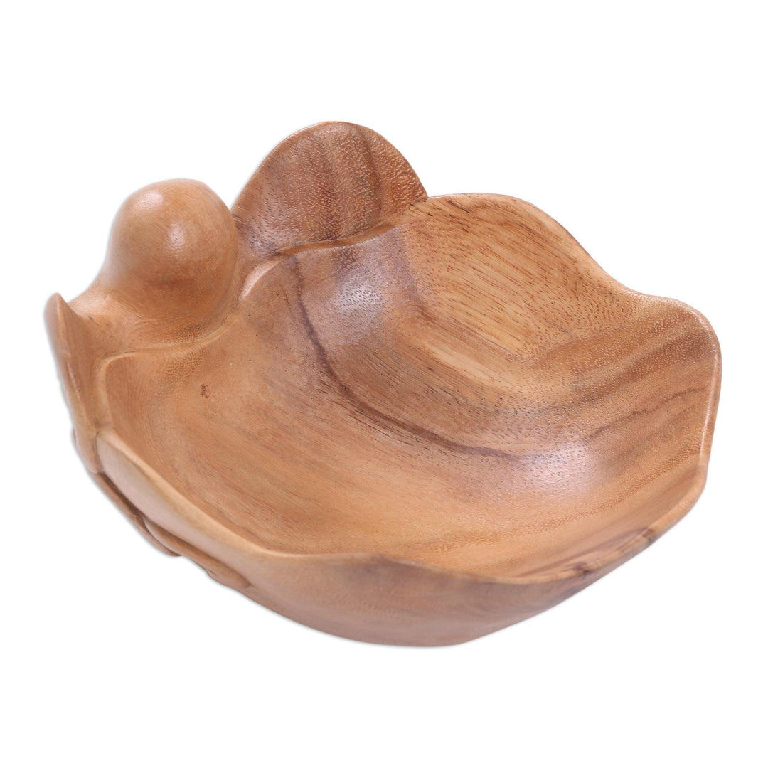 Suar Wood Octopus Catchall - Octopus Trove