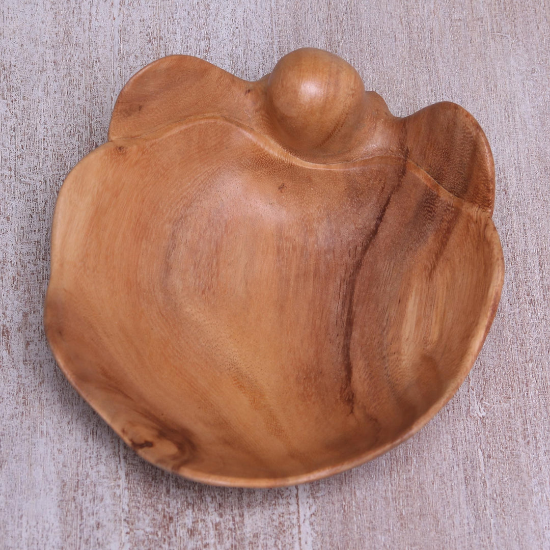 Suar Wood Octopus Catchall - Octopus Trove