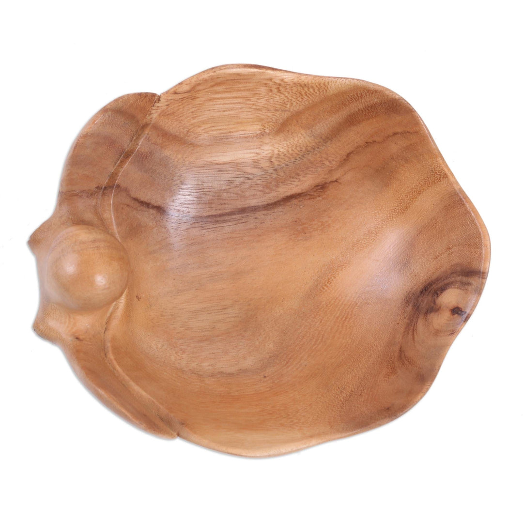 Suar Wood Octopus Catchall - Octopus Trove