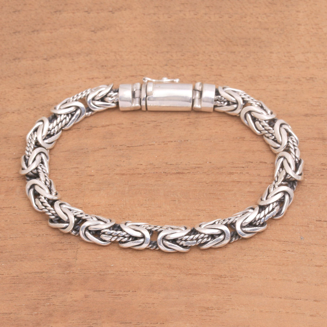 Sterling Silver Chain Bracelet - Generous Spirit