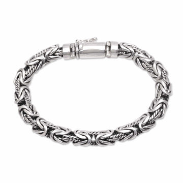 Sterling Silver Chain Bracelet - Generous Spirit