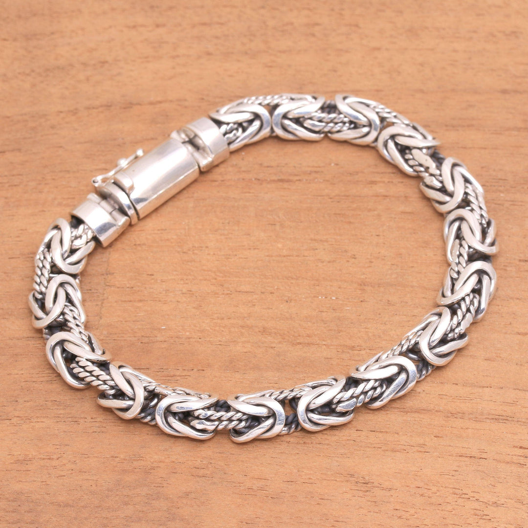 Sterling Silver Chain Bracelet - Generous Spirit