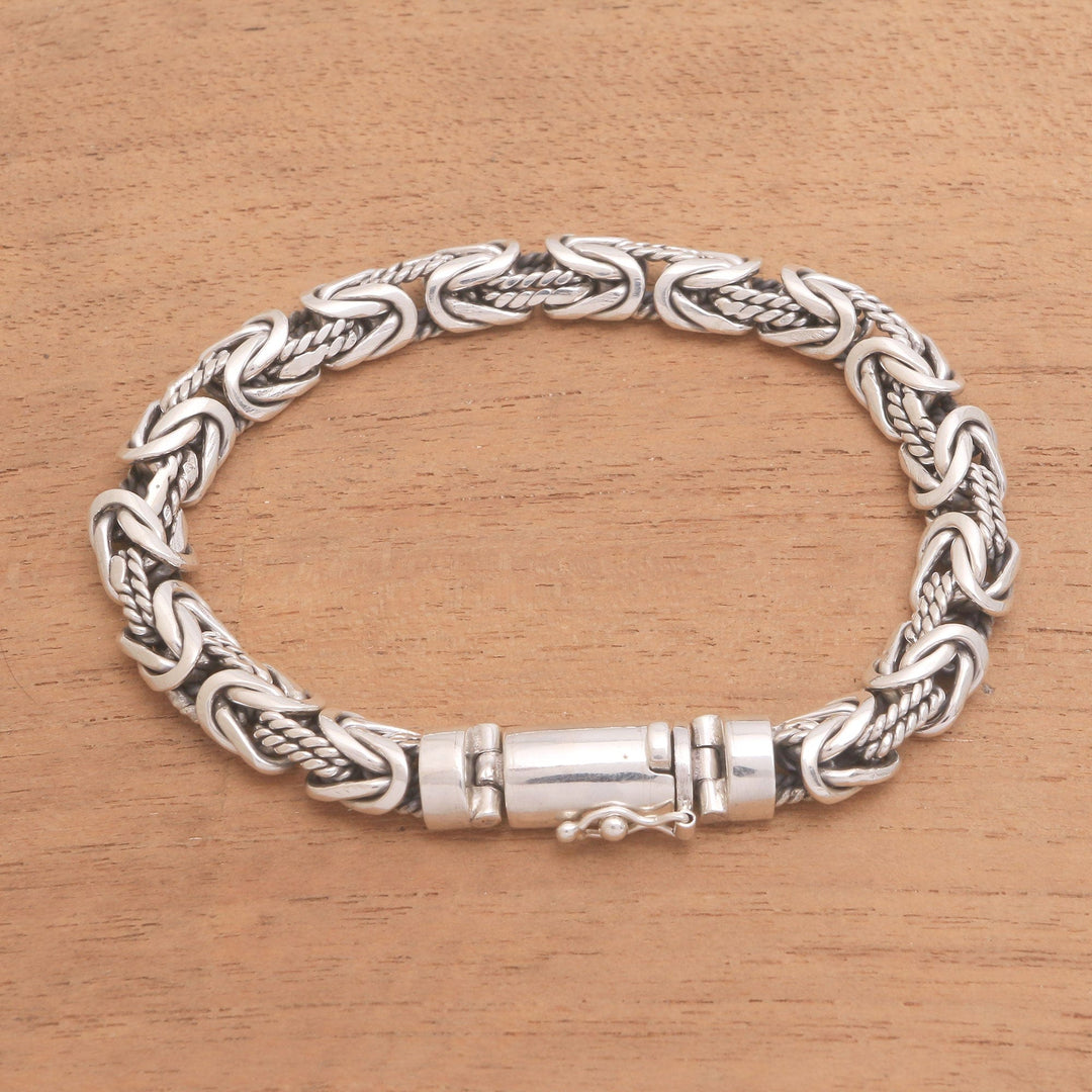 Sterling Silver Chain Bracelet - Generous Spirit