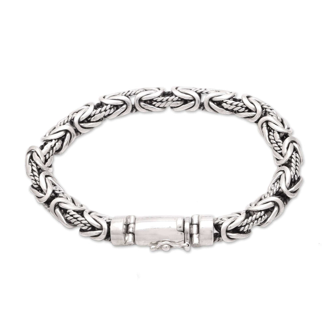 Sterling Silver Chain Bracelet - Generous Spirit